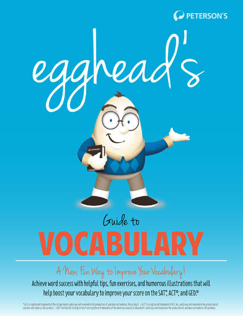 Book cover of Egghead's Guide to Vocabulary