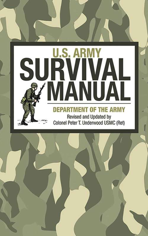 Book cover of U.S. Army Survival Manual
