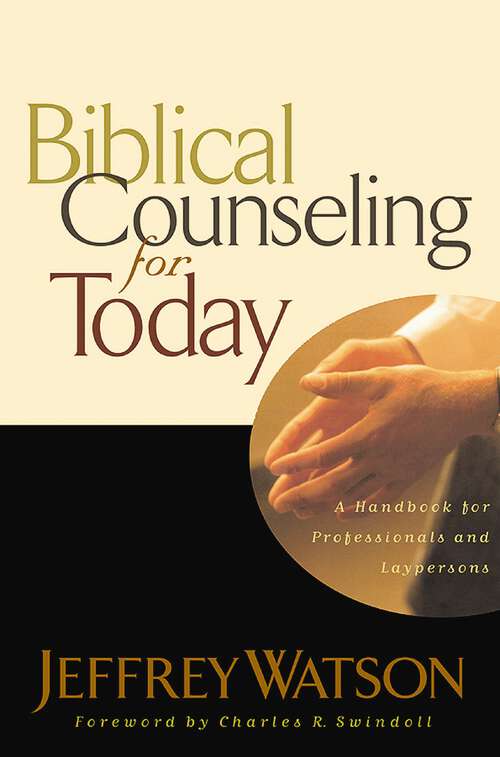 Book cover of Biblical Counseling for Today