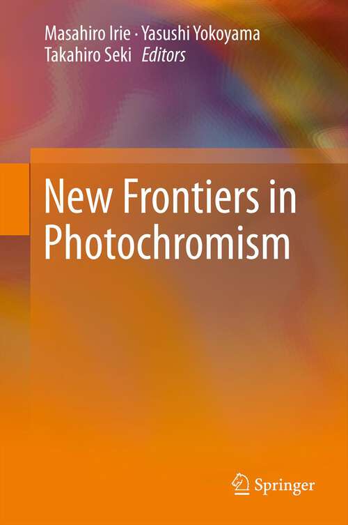 Book cover of New Frontiers in Photochromism