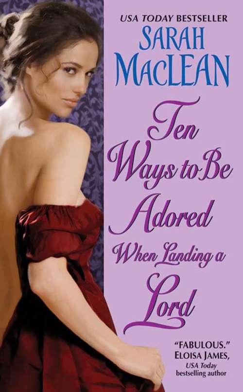 Book cover of Ten Ways to Be Adored When Landing a Lord