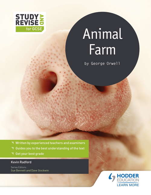 Book cover of Study and Revise: Animal Farm for GCSE