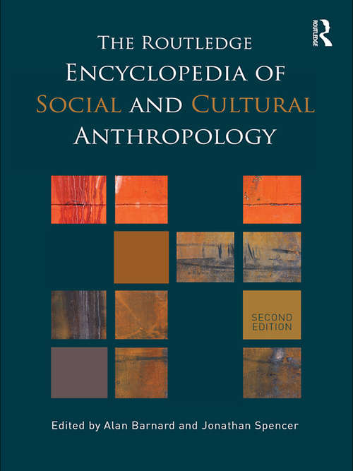 Book cover of The Routledge Encyclopedia of Social and Cultural Anthropology (2)