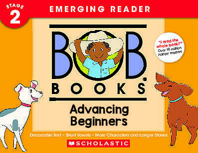 Book cover of Bob Books - Advancing Beginners | Phonics, Ages 4 and up, Kindergarten: Advancing Beginners (Bob Books)