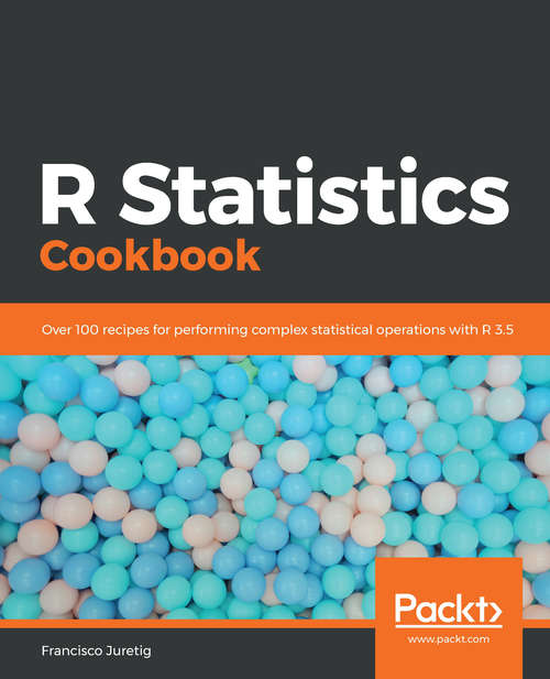 Book cover of R Statistics Cookbook: Over 100 recipes for performing complex statistical operations with R 3.5
