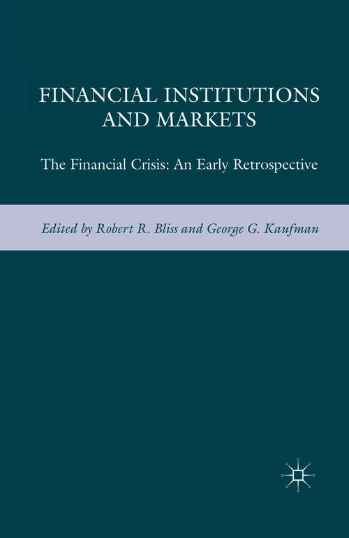 Book cover of Financial Institutions and Markets