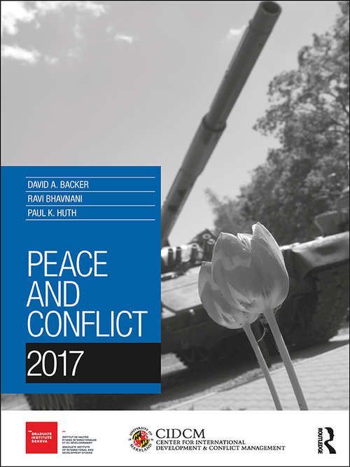 Book cover of Peace and Conflict 2017 (Peace and Conflict)