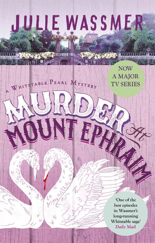 Book cover of Murder at Mount Ephraim (Whitstable Pearl Mysteries #9)