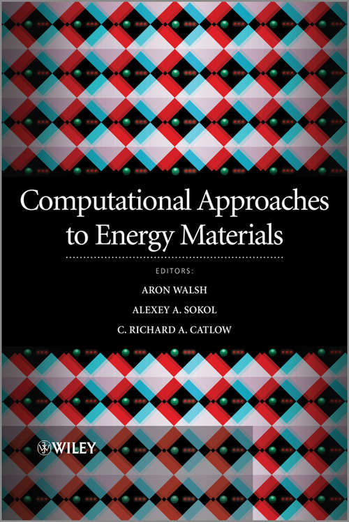 Book cover of Computational Approaches to Energy Materials