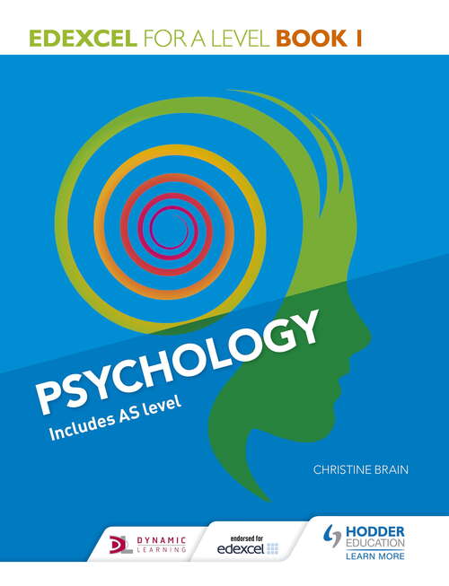 Book cover of Edexcel Psychology for A Level Book 1