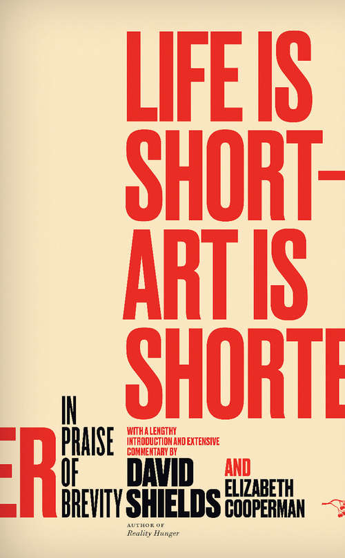 Life Is Short  Art Is Shorter