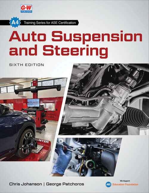 Book cover of Auto Suspension and Steering (6)