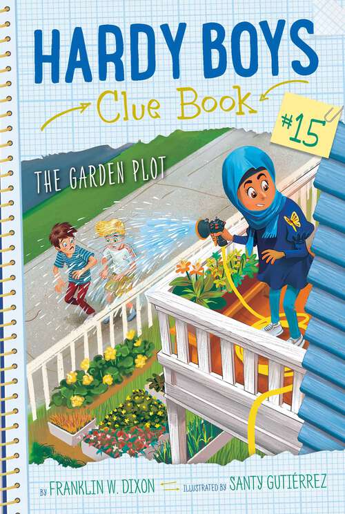 Book cover of The Garden Plot (Hardy Boys Clue Book #15)