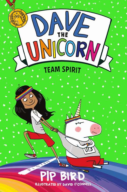 Book cover of Team Spirit (Dave the Unicorn #2)