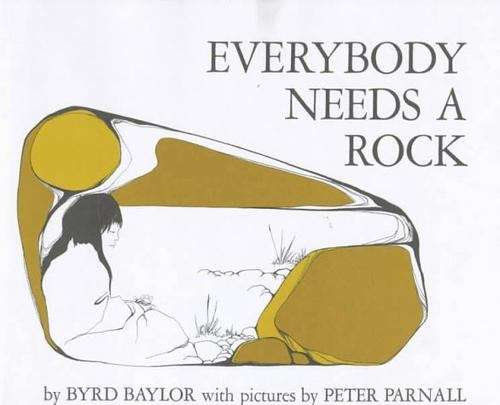 Book cover of Everybody Needs a Rock
