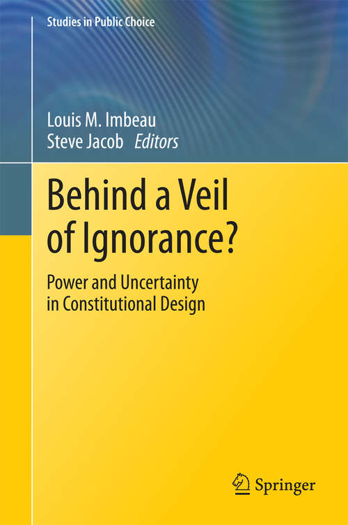 Book cover of Behind a Veil of Ignorance?