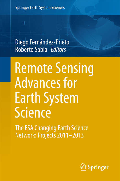 Book cover of Remote Sensing Advances for Earth System Science