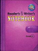 Book cover of Reader's and Writer's Notebook [Grade 3]