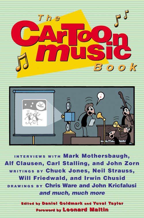 Book cover of The Cartoon Music Book