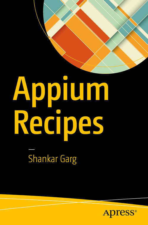 Book cover of Appium Recipes