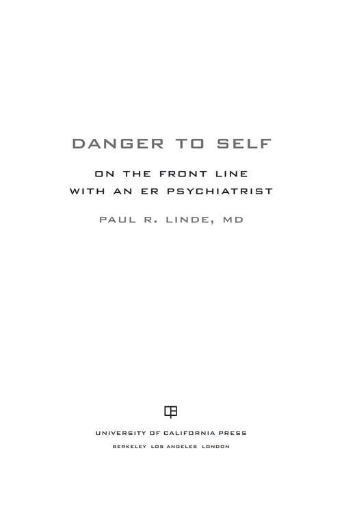 Book cover of Danger to Self
