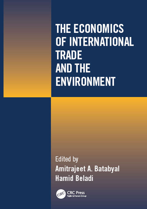 Book cover of The Economics of International Trade and the Environment