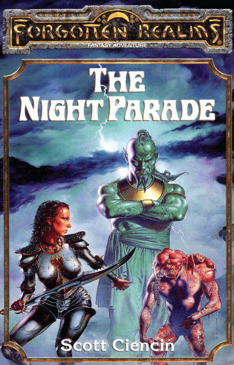 Book cover of The Night Parade (Forgotten Realms: Harpers #4)