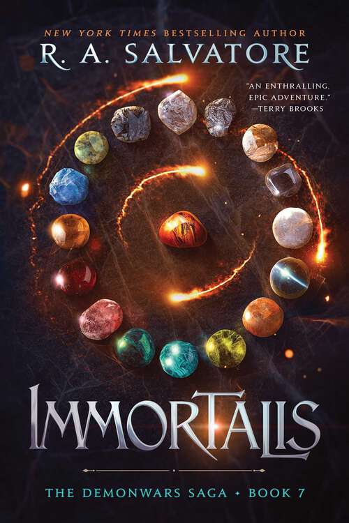 Book cover of Immortalis (DemonWars series #7)