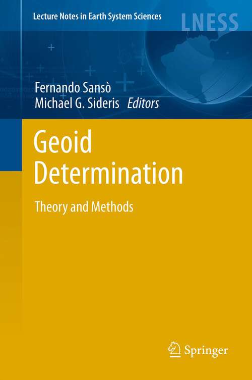 Book cover of Geoid Determination