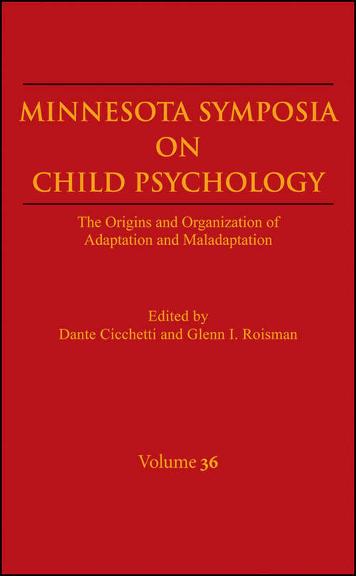 Book cover of Minnesota Symposia on Child Psychology
