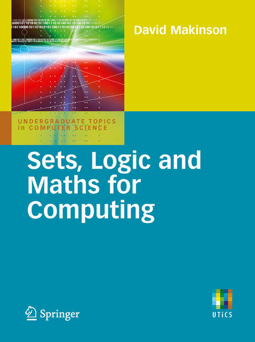 Book cover of Sets, Logic and Maths for Computing