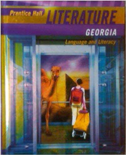 Book cover of Prentice Hall Literature Georgia, Language and Literacy [Grade 10]