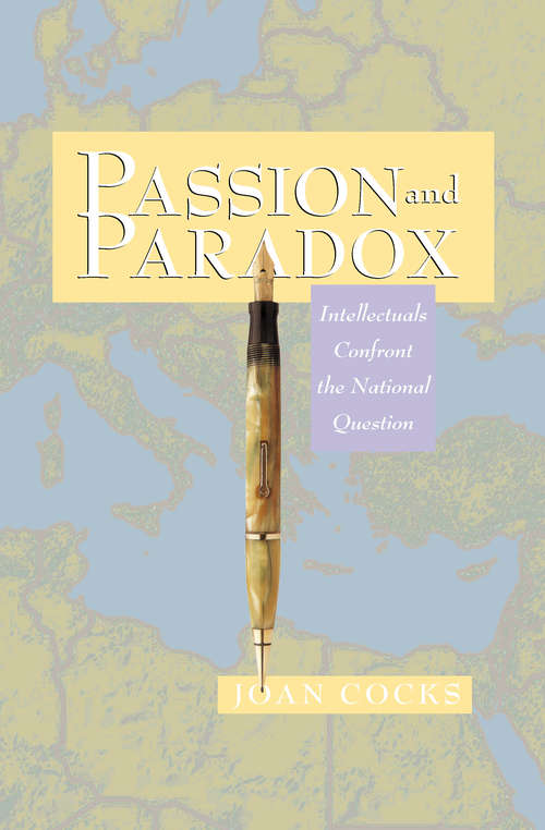 Book cover of Passion and Paradox