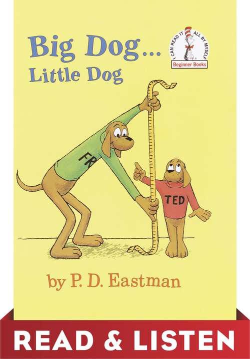 Book cover of Big Dog...Little Dog: A Bedtime Story (Beginner Books(R))