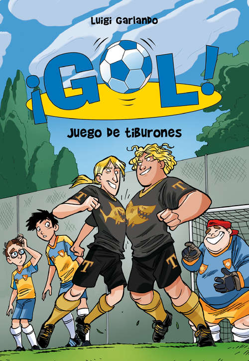 Book cover of Juego de tiburones (¡Gol! #27)