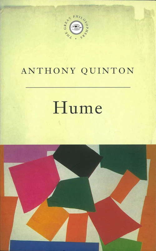 Book cover of The Great Philosophers: Hume