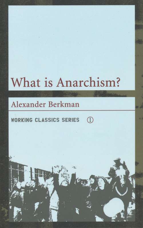 Book cover of What is Anarchism?
