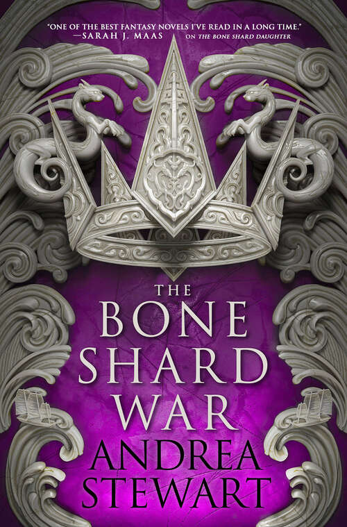 Book cover of The Bone Shard War (The Drowning Empire #3)