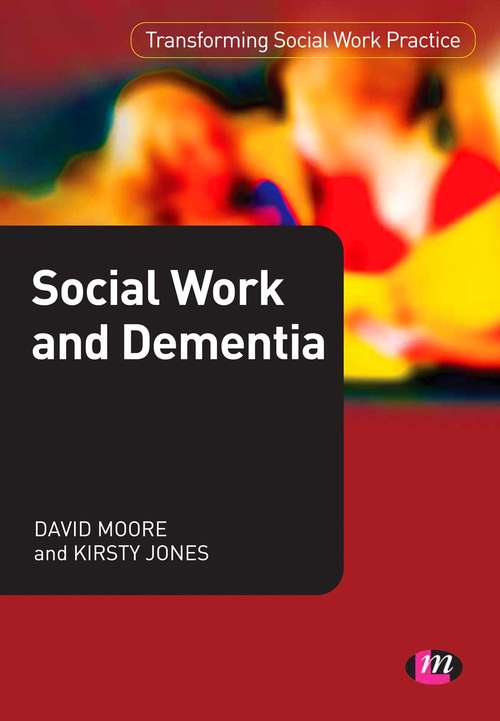 Book cover of Social Work and Dementia