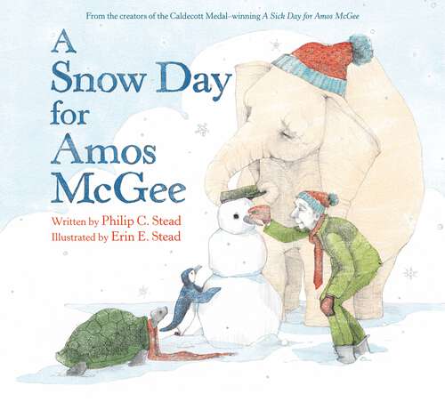 Book cover of A Snow Day for Amos McGee