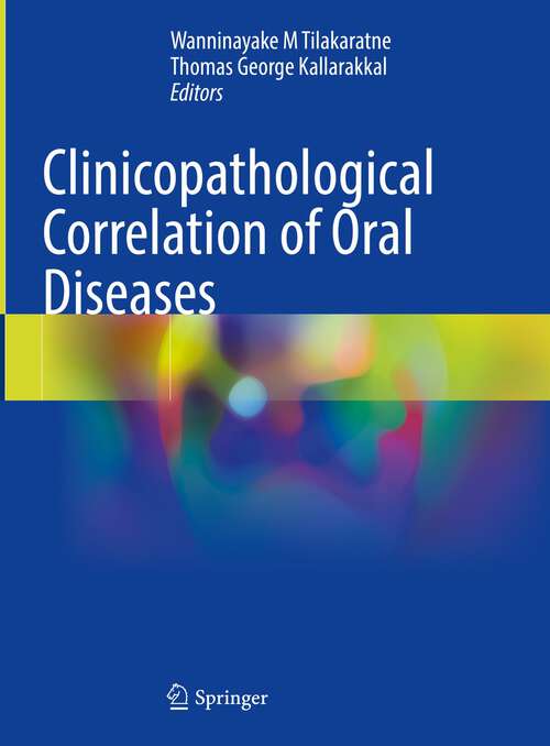 Book cover of Clinicopathological Correlation of Oral Diseases (1st ed. 2023)