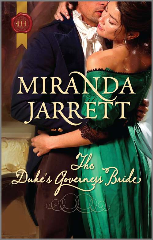 Book cover of The Duke's Governess Bride