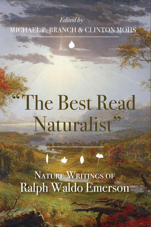 Book cover of The Best Read Naturalist": Nature Writings of Ralph Waldo Emerson
