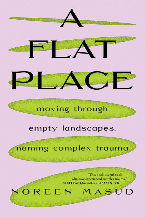 Book cover of A Flat Place: Moving Through Empty Landscapes, Naming Complex Trauma