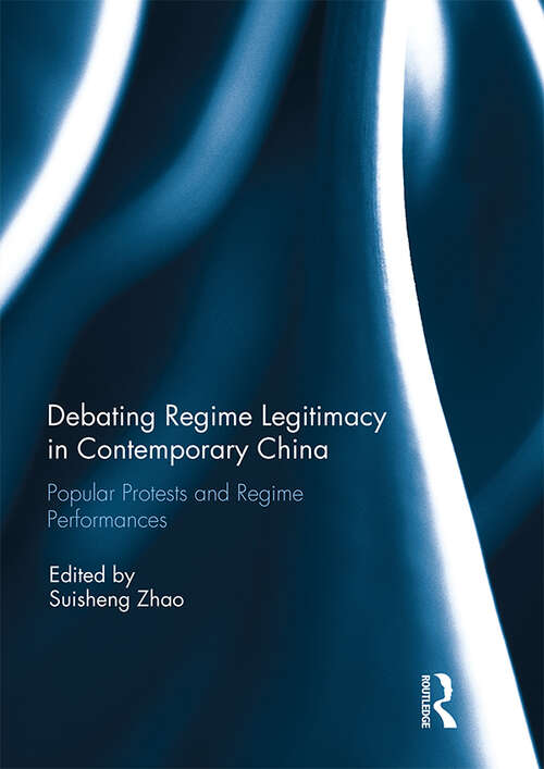 Cover image of Debating Regime Legitimacy in Contemporary China