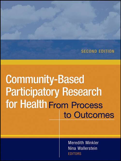 Community-Based Participatory Research for Health