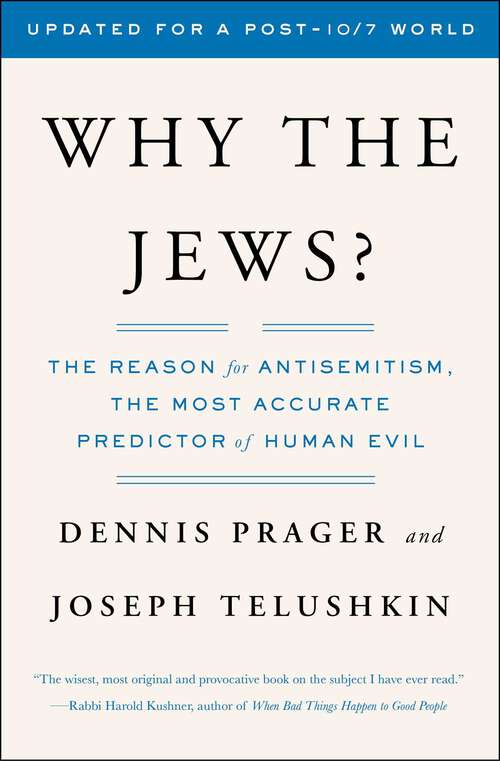 Book cover of Why the Jews?: The Reason for Antisemitism (2)