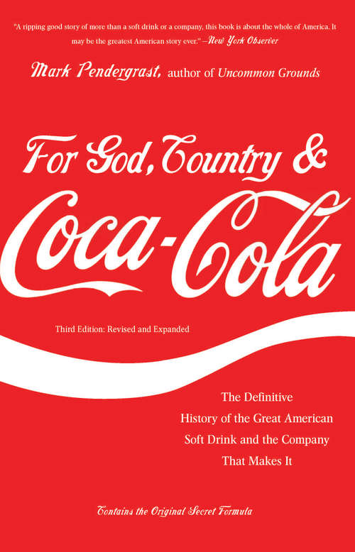 Book cover of For God, Country, and Coca-Cola
