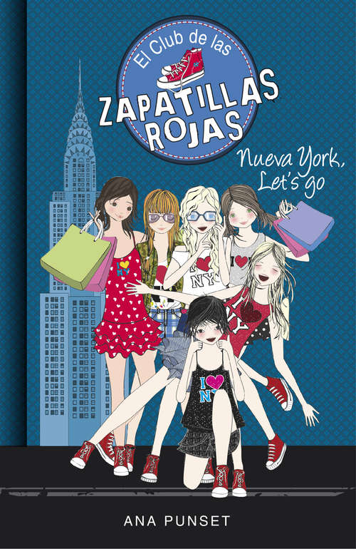 Book cover of Nueva York, Let's Go (El Club de las Zapatillas Rojas 10)