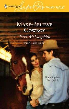 Book cover of Make-Believe Cowboy